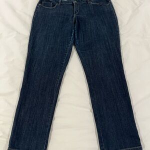 Liz Claiborne Women’s Dark Wash Jeans – Size 14